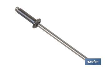 Remaches INOX A-2 Cabeza Alomada - Cofan