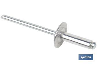 Remaches Aluminio Estándar Cabeza Ancha - Cofan