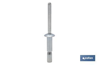 Remaches Acero Estructural Cabeza Alomada - Cofan