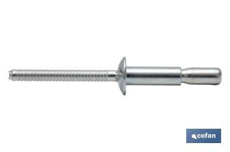 Remaches Acero Estructural Cabeza Alomada - Cofan