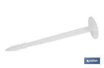 Insulation fixing | Suitable for insulation boards | No nail | Quick fixing | Available in different sizes - Cofan