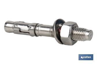 Taco macho de anclaje MTC | Acero inoxidable | Medidas desde  M-6 hasta M-16 mm - Cofan