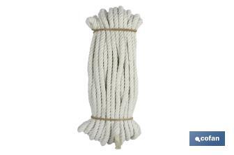 Madeja de cuerda de nylon mate | Con 3 o 4 cabos - Cofan