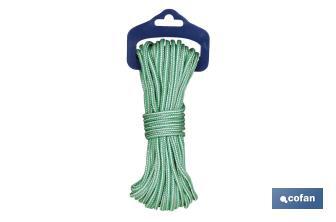 Blister pack of braided lift shade cord | Available in different sizes and colours - Cofan