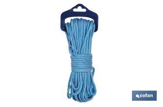 Blister pack of braided lift shade cord | Available in different sizes and colours - Cofan