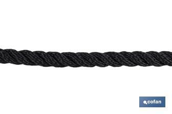 Bobine de Cordage d'Amarrage | Fabriqué 100% en Multifilaments de Polyester | Plusieurs couleurs et mesures à choisir - Cofan