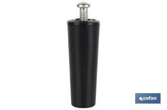 Topo para persianas em PVC | Medida 60 mm | Incluye parafuso métrica 6 | Disponível em varios colores - Cofan