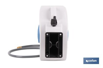 Enrollador Automático de Manguera de Aire | Neumática | Longitud: 15 m | Diámetro: 15 mm - Cofan