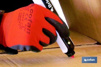 Glue pen con funzionamento a batteria | Barre di colla a caldo da ø7 mm | Batteria da 3,6 V - Cofan