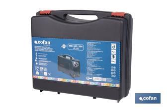 Soldador inverter eléctrico MMA 200 A - Cofan