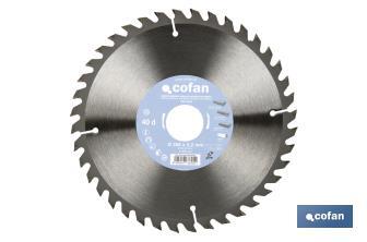 Mitre saw blade | Suitable for cutting wood | Available in different teeth | Available in different sizes - Cofan