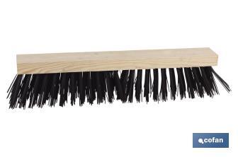 Extra sweeping brush | Width: 52cm | Sweeping brush with PVC bristles - Cofan