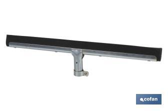 Metallic industrial squeegee | Available in 45 and 60cm in wide | Suitable for washing and removing fluids from floor - Cofan