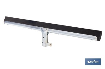 Metallic industrial squeegee | Available in 45 and 60cm in wide | Suitable for washing and removing fluids from floor - Cofan