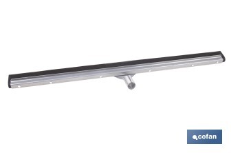 Metallic industrial squeegee | Available in 45 and 60cm in wide | Suitable for washing and removing fluids from floor - Cofan