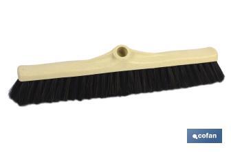Industrial broom with mixed bristles | Mixed bristles with PVC | Width: 50cm - Cofan