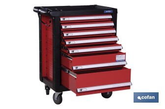 Carro Herramientas 7 cajones Mod.Security - Cofan