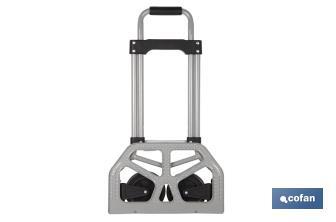 Folding steel hand truck | Non-slip bottom plate | Size: 365 x 380 x 960mm
 - Cofan