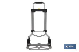 Folding steel hand truck | Non-slip bottom plate | Size: 365 x 380 x 960mm
 - Cofan