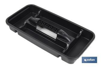 Caixa de ferramentas semi-profissional com fechos ABS | Disponível em vários tamanhos - Cofan