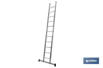 Aluminium ladder 1 step EN 131 - Cofan