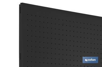 Cofan Perforated tool panel | Steel wall panel | 8 hooks and fixing material included | Available in different sizes - Cofan