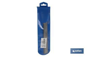 Galgas de espesores con 8 y 18 hojas | Medidor de espesores | Con medidas de espesor desde 0.05 mm hasta 1,0 mm - Cofan