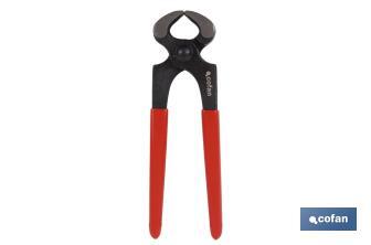 Carpenter's pincers | Length: 6"-7"-8"-9" | Non-slip handle - Cofan