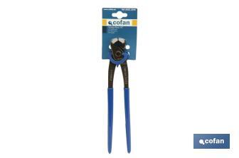 End cutting pliers | Size: 10" and 11" | Non-slip handle - Cofan