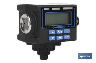 Dinamométrica digital 1/2" | Con rango de 40 a 200Nm |  Incluye manómetro para presión de ruedas - Cofan
