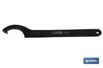 Llave de gancho DIN 1810 | Disponibles para tamaños desde 16-20 mm, hasta 150-165 mm | Fabricadas en acero al cromo - Cofan