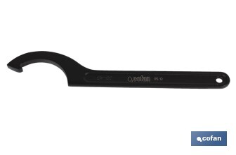 Llave de gancho DIN 1810 | Disponibles para tamaños desde 16-20 mm, hasta 150-165 mm | Fabricadas en acero al cromo - Cofan