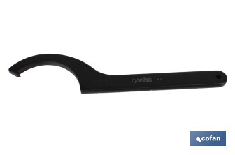 Llave de gancho DIN 1810 | Disponibles para tamaños desde 16-20 mm, hasta 150-165 mm | Fabricadas en acero al cromo - Cofan