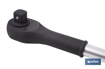 1" Drive ratchet wrench | Reversible | Chrome-vanadium steel - Cofan