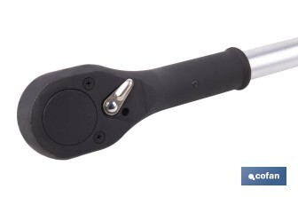 1" Drive ratchet wrench | Reversible | Chrome-vanadium steel - Cofan