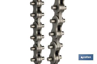 Llave de cadena reversible | Medidas: 4" y Longitud: 300 | Herramienta de fontanería - Cofan