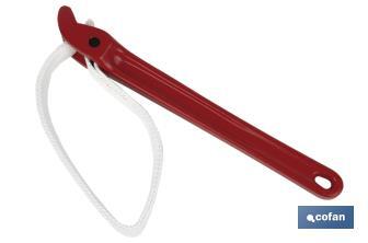 Strap wrench | Nylon | Available diameter between 3" and 8" | Length: 450 or 1,000mm - Cofan