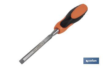 Formón con mango bimaterial para uso profesional | Diferentes medidas - Cofan