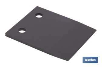 Recambio de cuchilla para tijeras cortatubos multicapa | Material: acero inoxidable | Recubrimiento PTFE | Medidas: 145 x 80 x 1 mm - Cofan