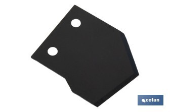 Recambio de cuchilla para tijeras cortamangueras | Material: acero inoxidable | Recubrimiento PTFE | Medidas: 43 x 380 x 1 mm - Cofan