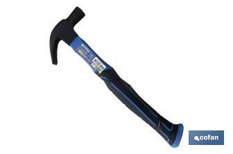 Claw hammer | Americano Model | Fibreglass handle | Available in 2 types of weights and diameters - Cofan