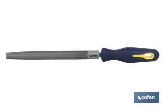 Half-round file | Replaceable and ergonomic handles | Available in various sizes, models and thicknesses - Cofan