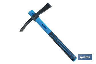 Pick or pickaxe | Fibreglass handle | Weight: 500g - Cofan