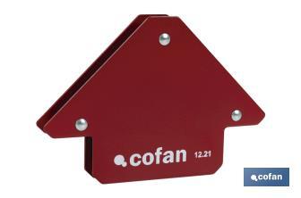 Magnetic welding holder | Size: 85 x 85cm | Available angles in 45°, 90° and 135° - Cofan