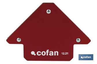 Magnetic welding holder | Size: 85 x 85cm | Available angles in 45°, 90° and 135° - Cofan