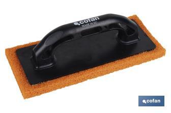 Thick sponge float | Available in different sizes | Fibreglass handle - Cofan