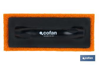 Thick sponge float | Available in different sizes | Fibreglass handle - Cofan