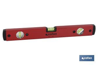 Professional aluminium spirit level - Cofan