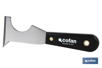 CARBON STEEL MULTIPURPOSE PUTTY KNIFE - Cofan