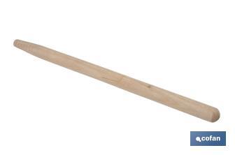 Mango de repuesto para vineta | Material: madera | Ideal para agricultura y jardinería | Medidas: 50 x Ø2,6 cm - Cofan